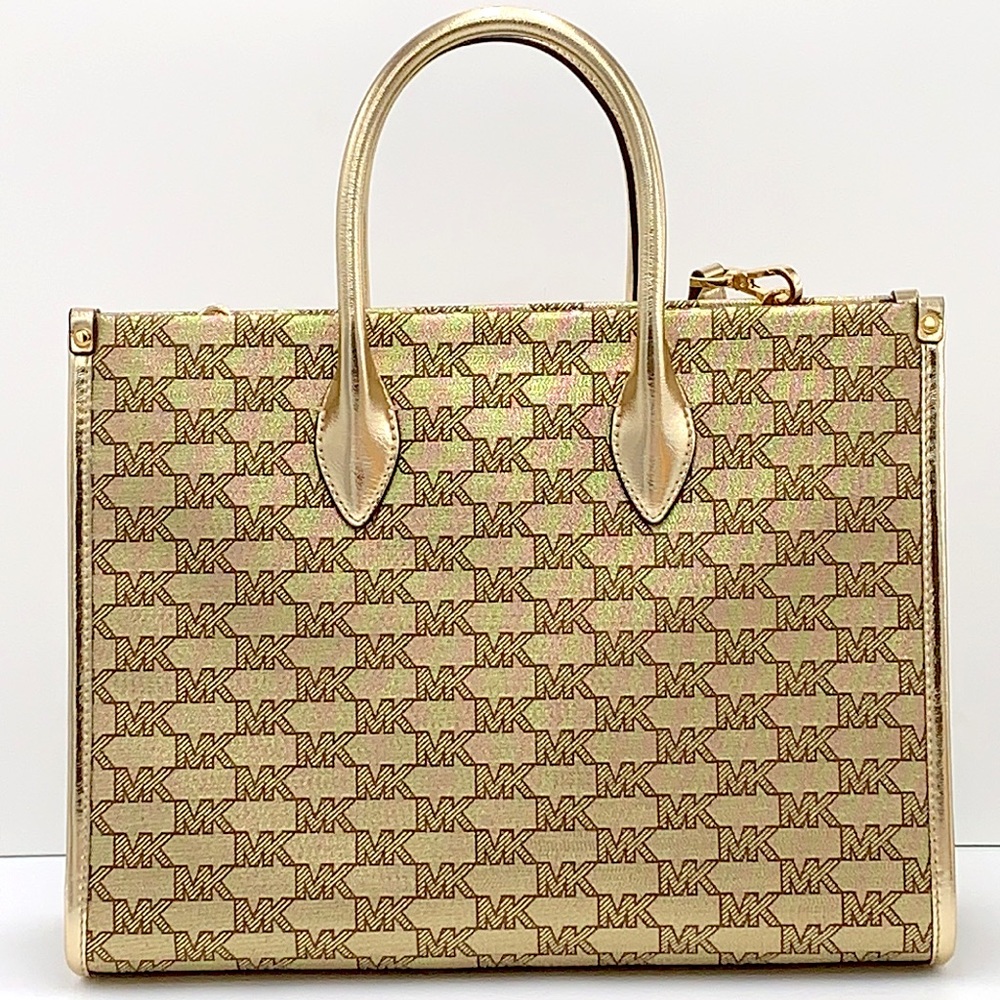 Michael Kors MK Mirella Medium EW Tote Crossbody , Shoulder Bag
PALE GOLD COLOR - Picture 8 of 16